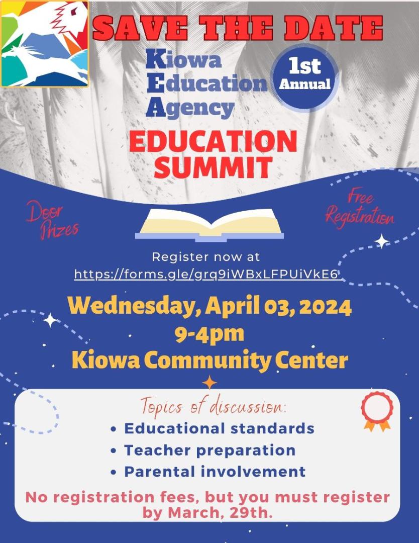 KEA Education Summit | Kiowa Tribe
