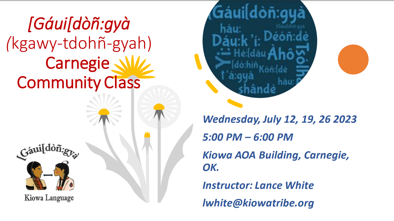 Carnegie Language Class 7/19