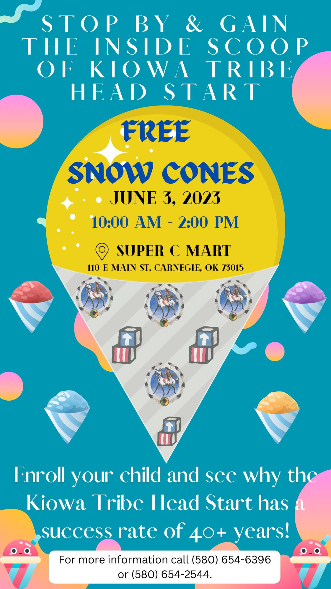 KTHS snow cone event