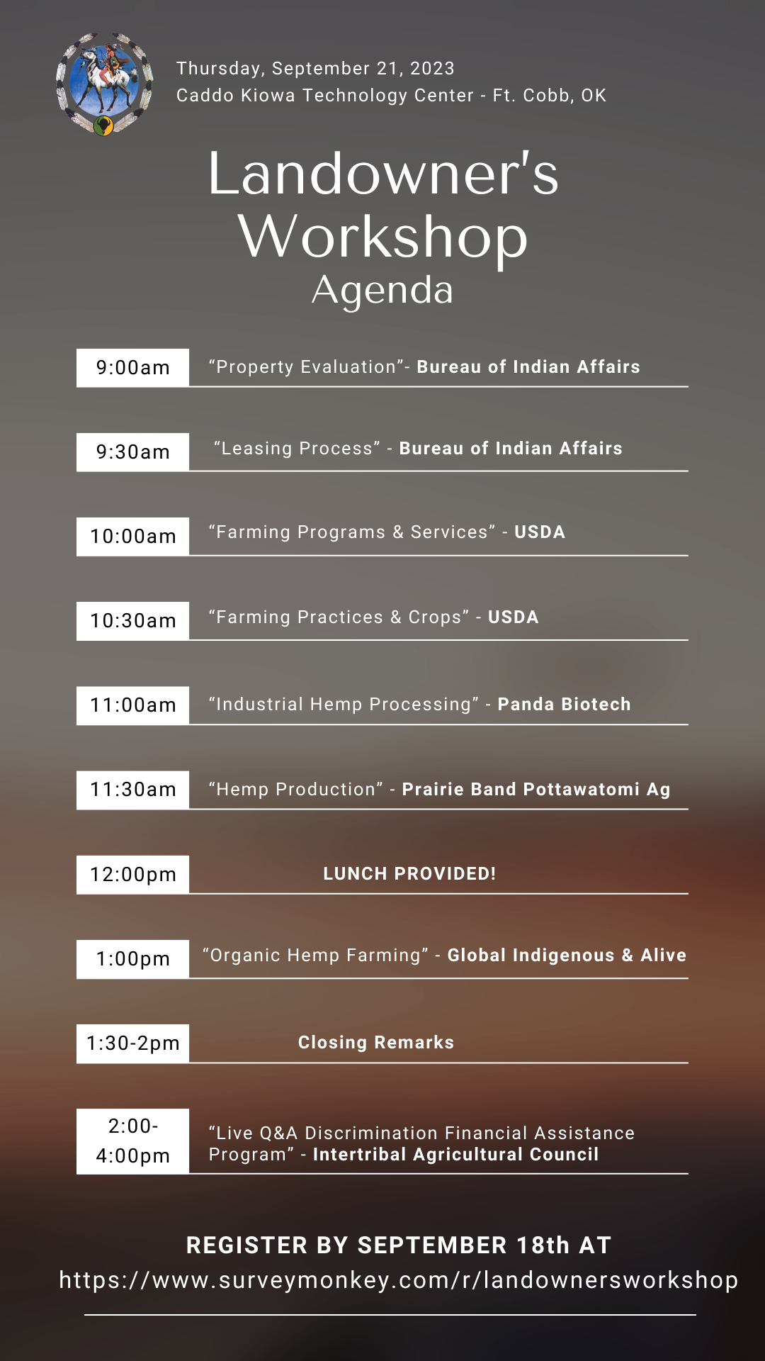 Landowners Agenda