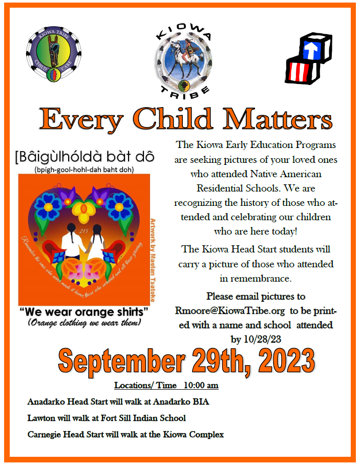 Every Child Matters flyer
