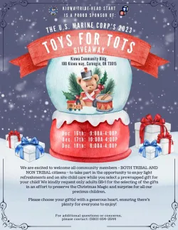 KTHS Toys for Tots Giveaway