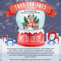 KTHS Toys for Tots Giveaway