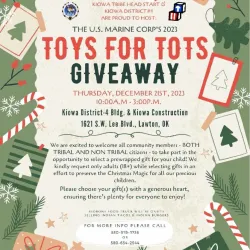 KTHS Toys for Tots Giveaway